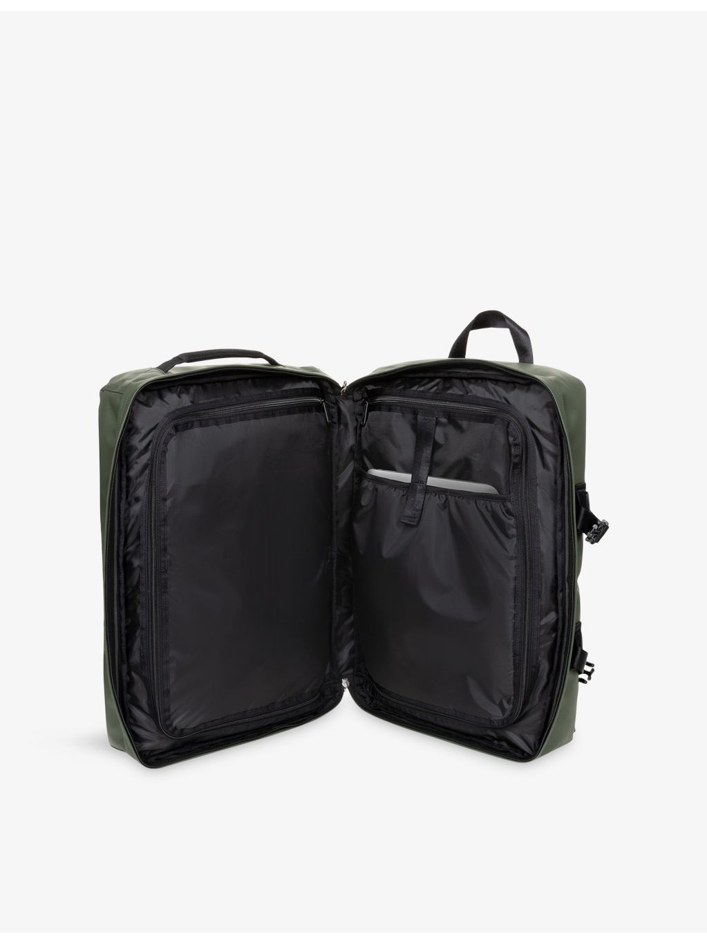 Eastpak Travelpack woven backpack 42L capacity, UK version