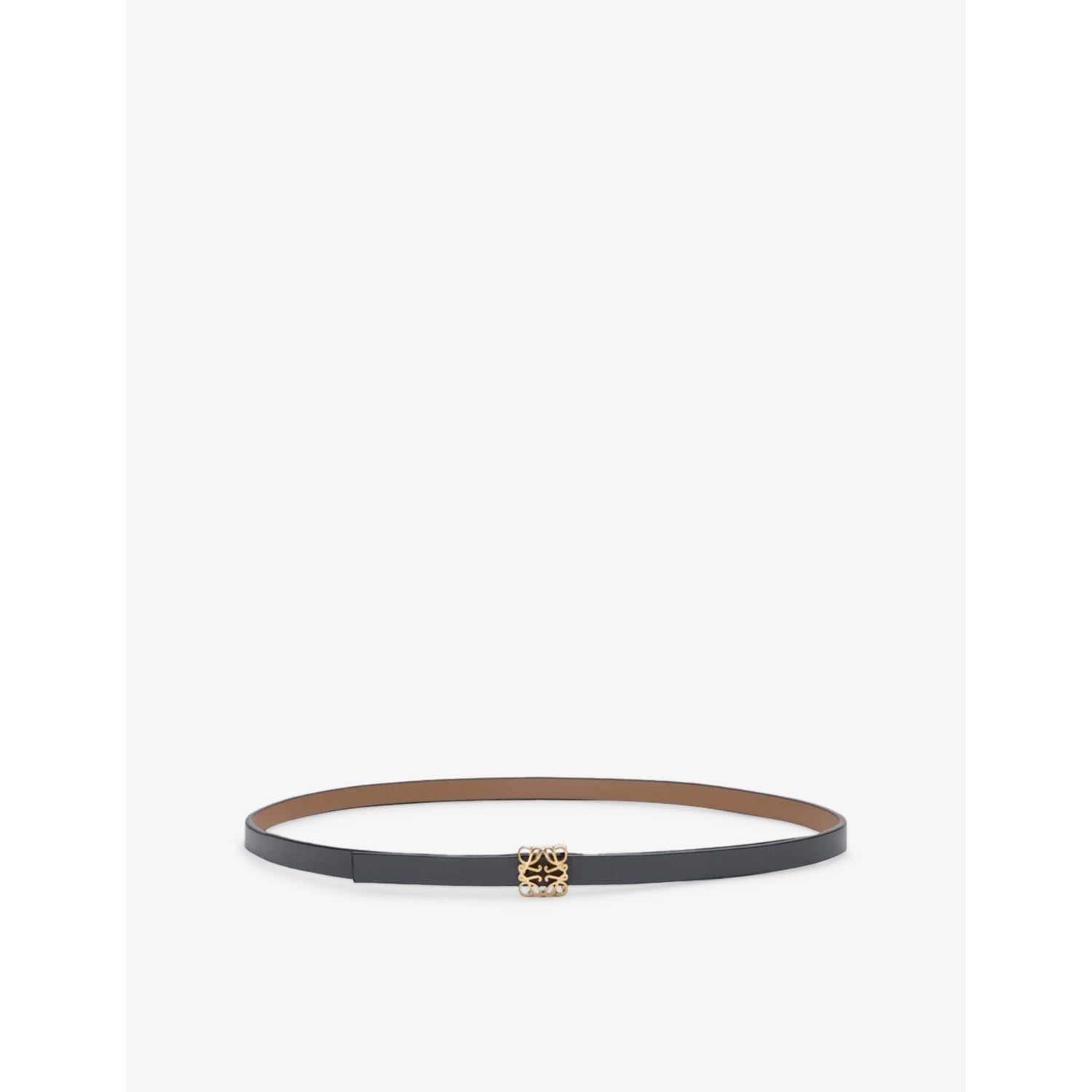 Anagram Branded-Buckle Leather Belt - 26