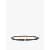 Anagram Branded-Buckle Leather Belt - 26
