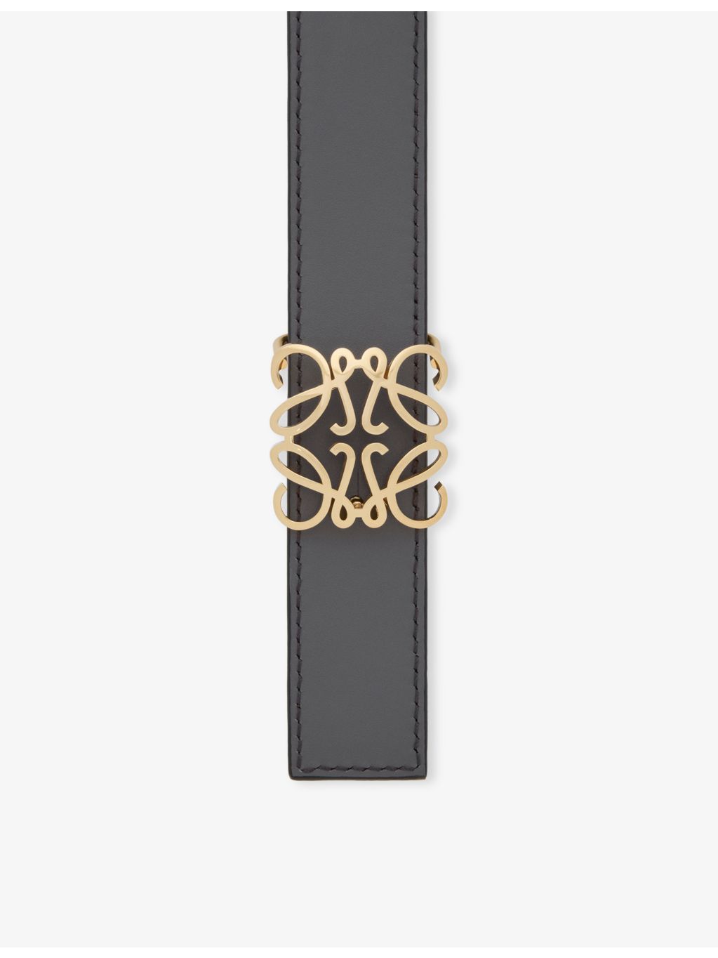 Loewe Anagram Bombé reversible leather belt 2.8cm, UK version