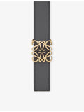 Loewe Anagram Bombé reversible leather belt 2.8cm, UK version