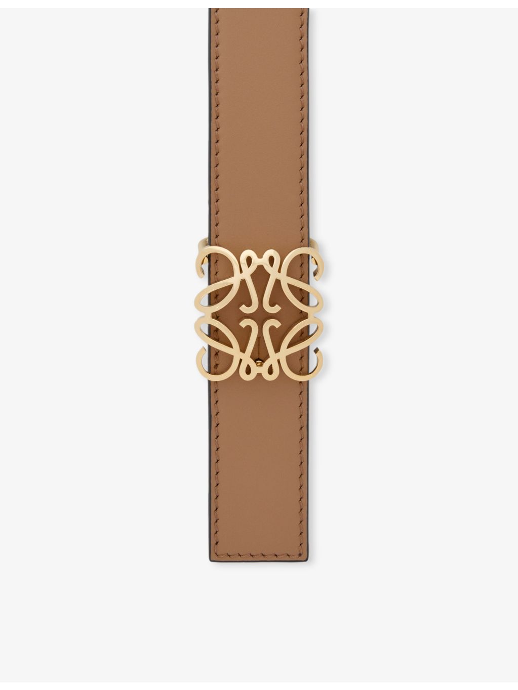 Loewe Anagram Bombé reversible leather belt 2.8cm, UK version