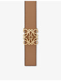 Loewe Anagram Bombé reversible leather belt 2.8cm, UK version