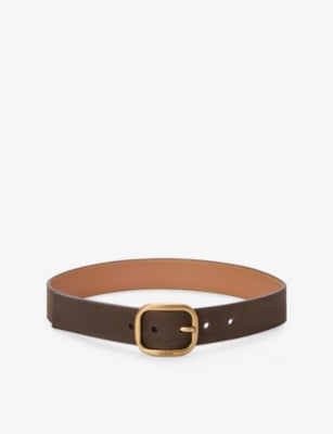 Loewe Rounded Leather Belt