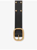 Loewe stud-embellished leather belt 3.5cm - British product