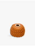 LOEWE flower dice leather charm with gold hardware, imported from the UK