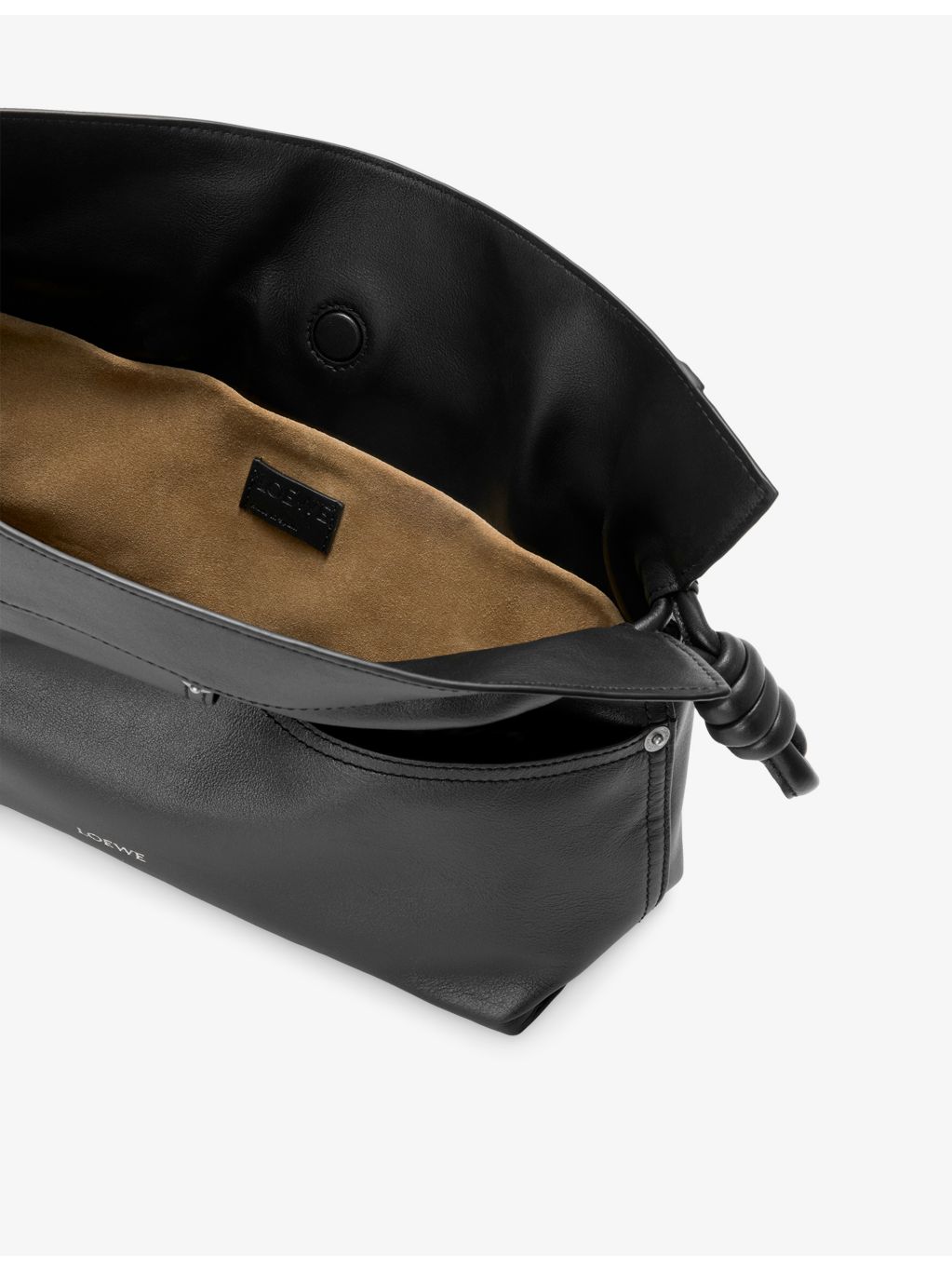 Loewe Flamenco Panta medium leather clutch bag - British product