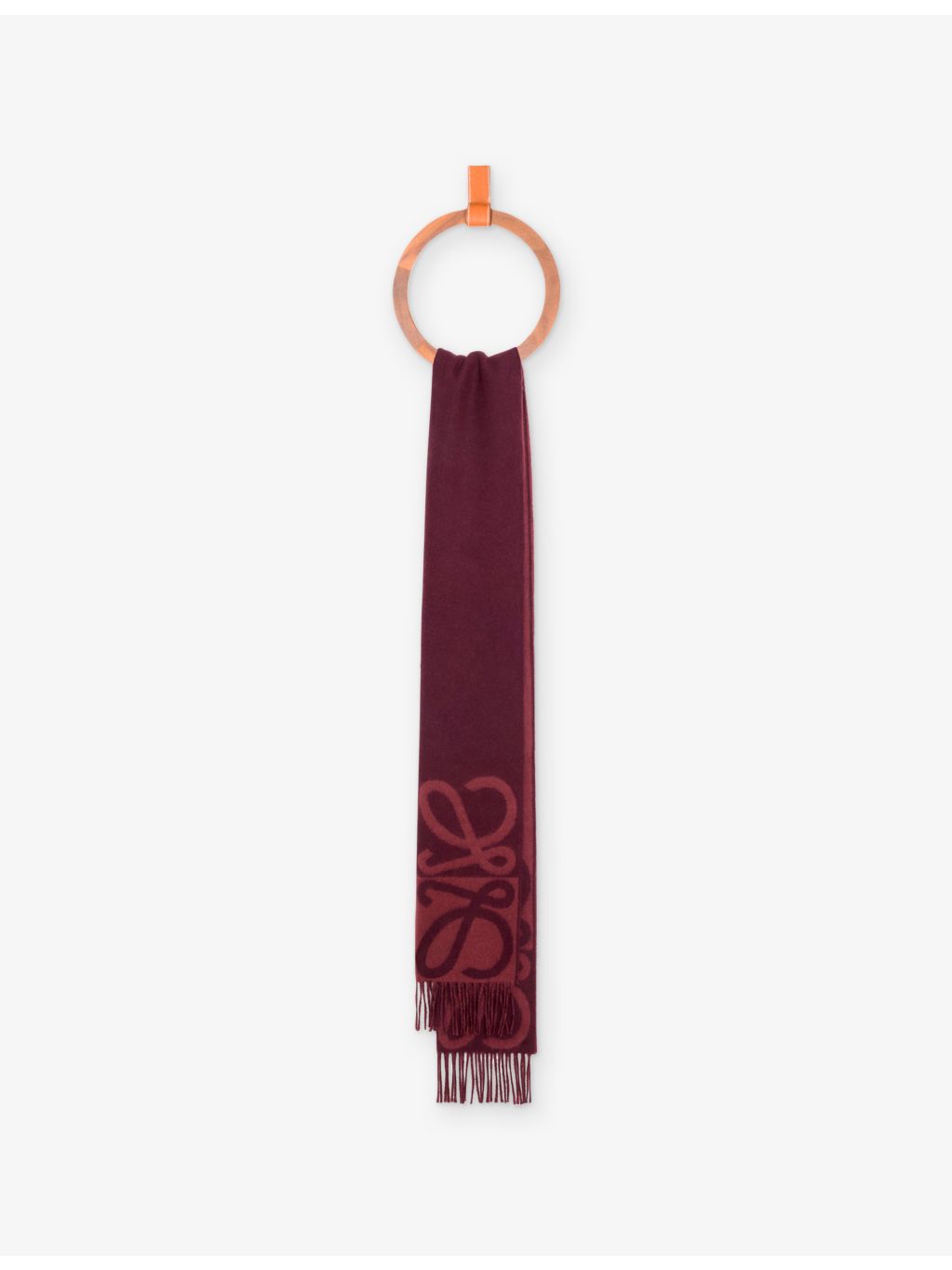 Loewe cashmere and wool scarf 180cm (British brand)