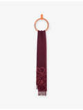 Loewe cashmere and wool scarf 180cm (British brand)