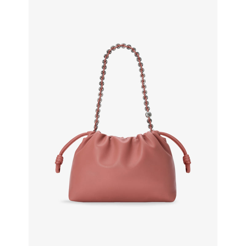 Loewe Flamenco medium leather clutch bag, imported from the UK