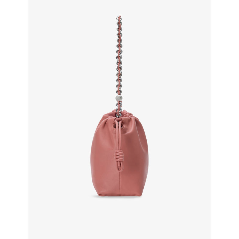 Loewe Flamenco medium leather clutch bag, imported from the UK