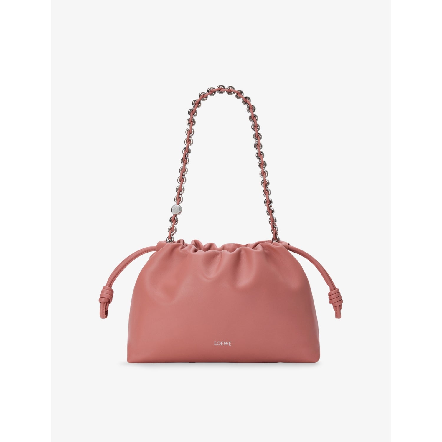 Loewe Flamenco medium leather clutch bag, imported from the UK