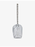 Loewe metallic mini leather clutch bag (British brand)