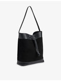 Whistles Sasha suede leather shoulder bag, imported from the UK