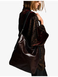Zadig&Voltaire Jane shoulder bag in patent leather, imported from the UK