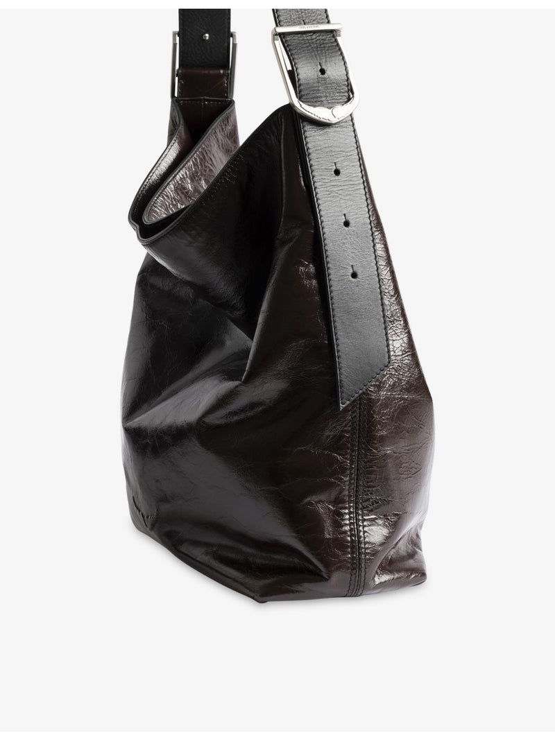 Zadig&Voltaire Jane shoulder bag in patent leather, imported from the UK