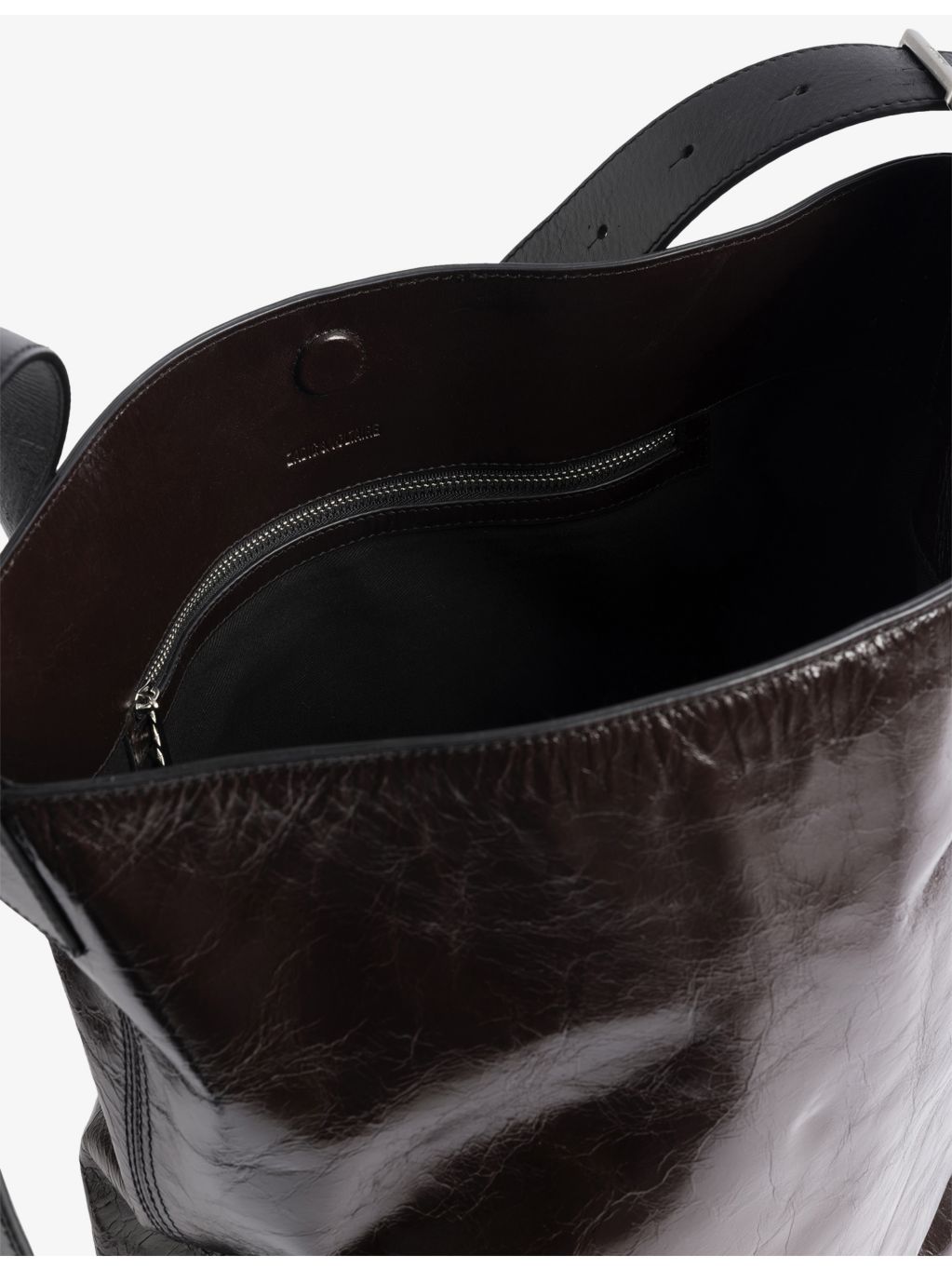 Zadig&Voltaire Jane shoulder bag in patent leather, imported from the UK