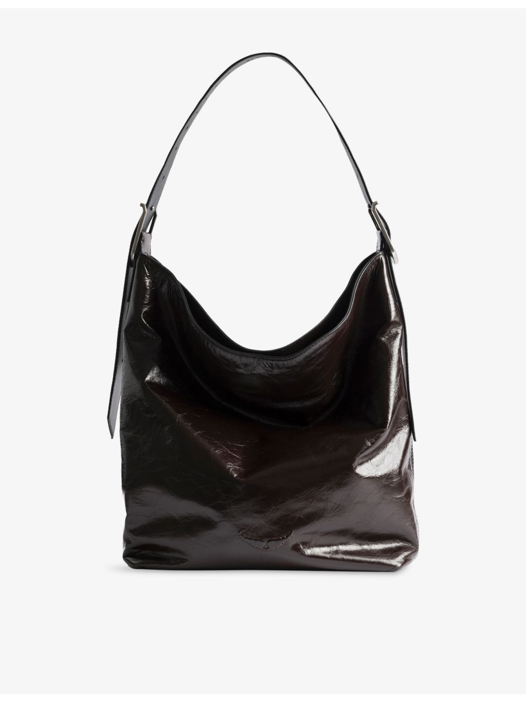 Zadig&Voltaire Jane shoulder bag in patent leather, imported from the UK