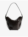 Zadig & Voltaire Baby Jane patent-leather shoulder bag, imported from the UK
