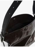 Zadig & Voltaire Baby Jane patent-leather shoulder bag, imported from the UK
