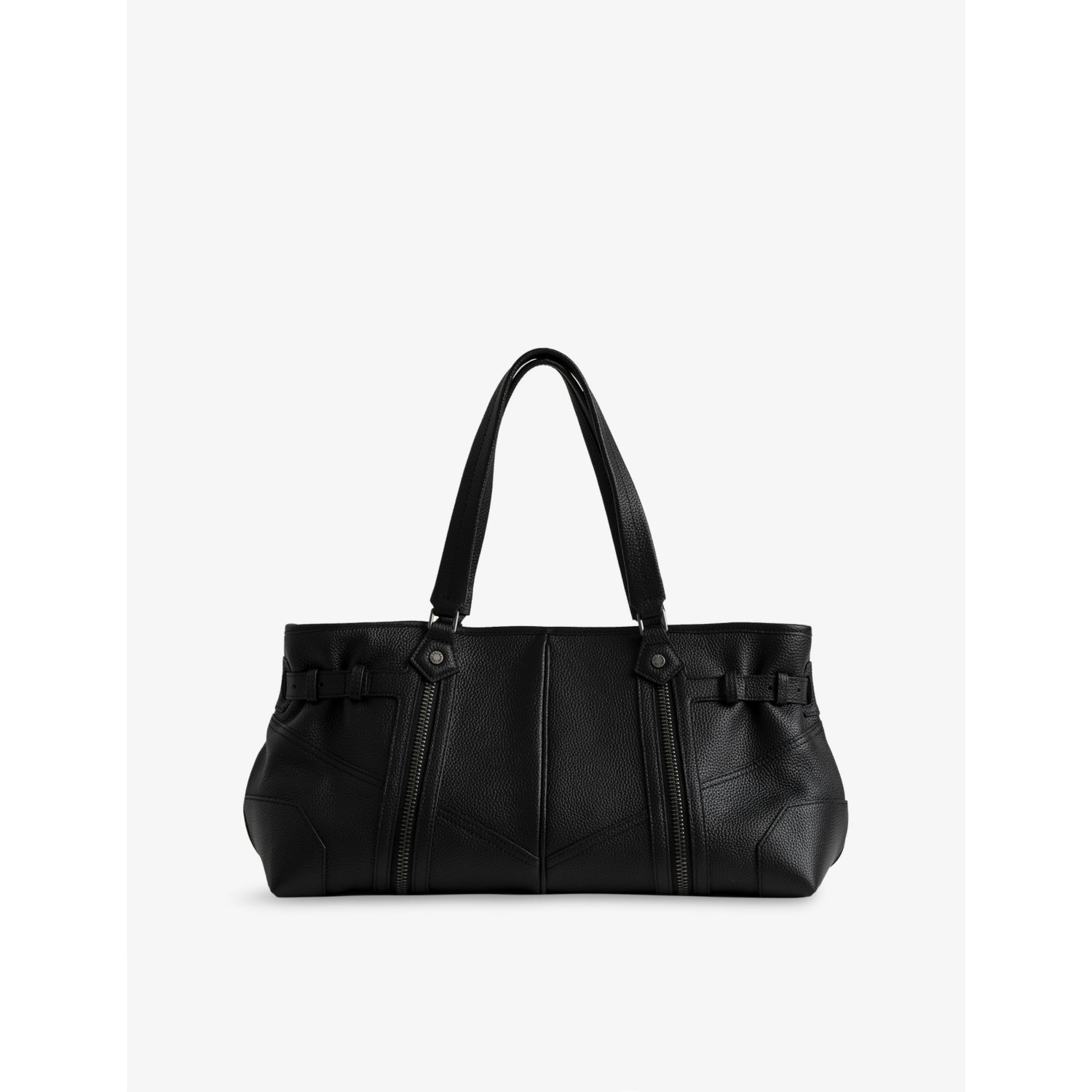 Zadig&Voltaire Sunny Shopper leather shoulder bag, imported from the UK
