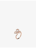 Yoko London diamond pearl ring 0.44ct (British brand)