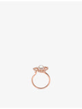 Yoko London diamond pearl ring 0.44ct (British brand)