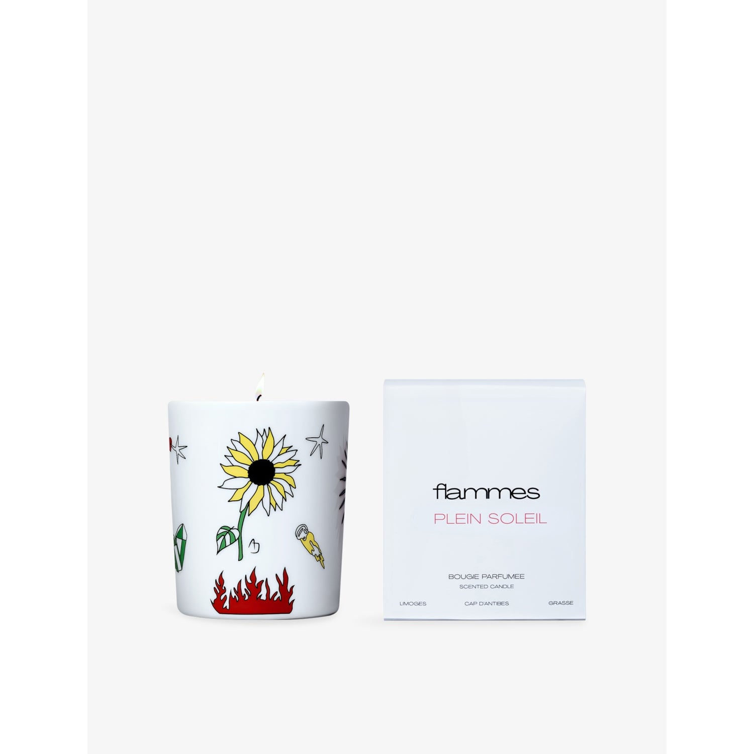 Leo Plein Soleil scented candle 300g - British product
