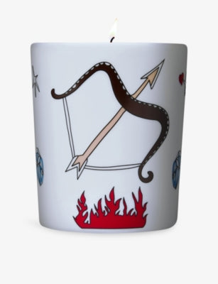Flammes Sagittarius scented candle in porcelain 300g, UK version