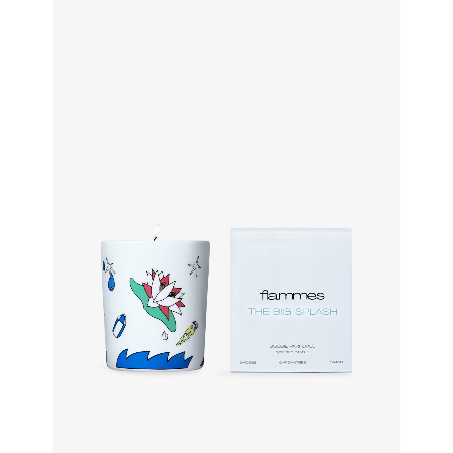 Pisces The Big Splash scented candle 300g (British brand)