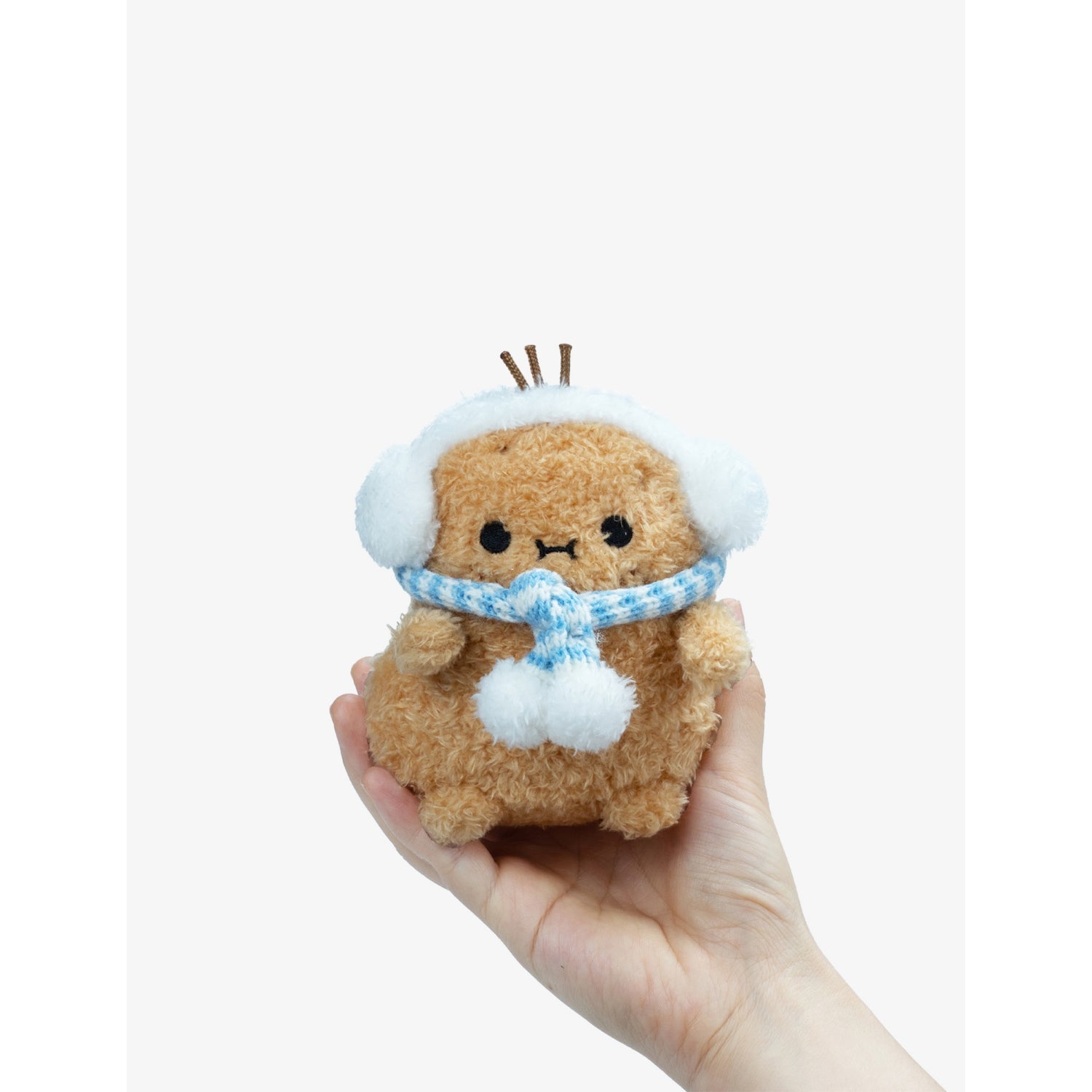 Noodoll Ricespud Frosty mini soft toy 13cm, UK version
