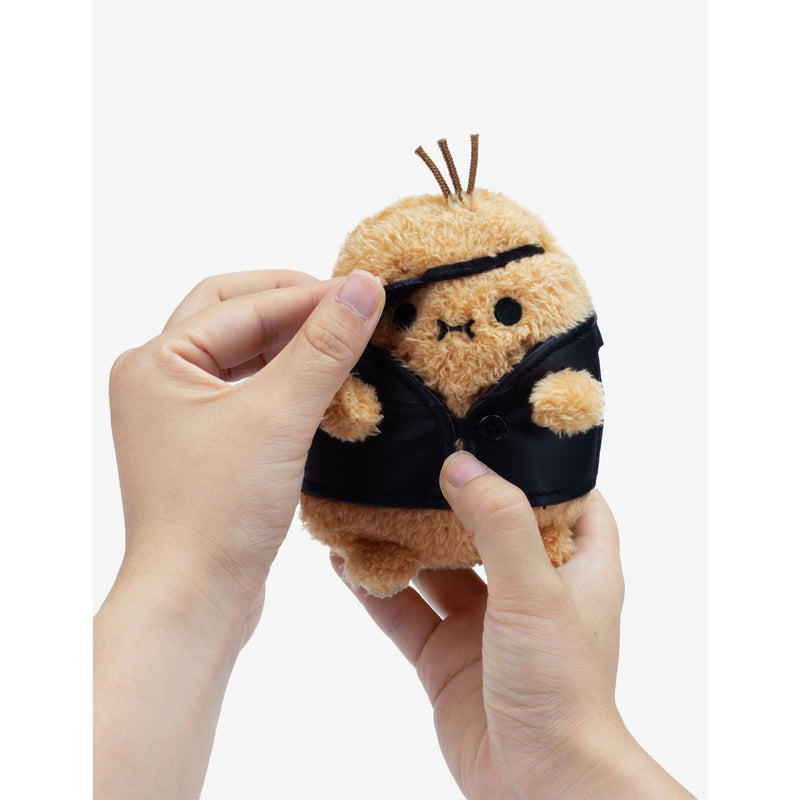 Noodoll Badass Ricespud soft toy 14cm, imported from the UK