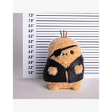 Noodoll Badass Ricespud soft toy 14cm, imported from the UK