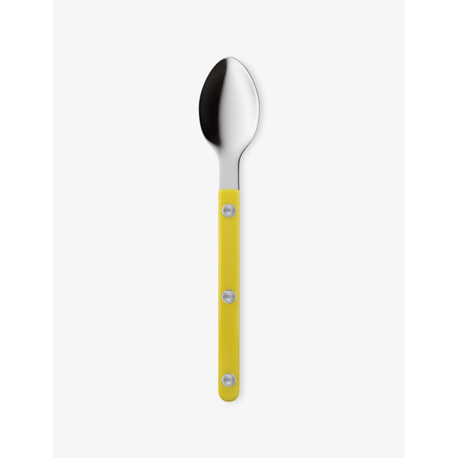 Bistrot Solid Espresso Stainless-Steel Spoon - BURGUNDY