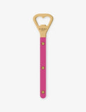 Bistrot Stainless-Steel Bottle Opener - RASPBERRY