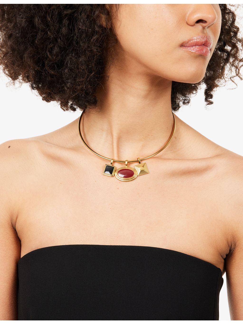 Heaven Mayhem Solene choker bundle in 18ct gold PVD (British brand)