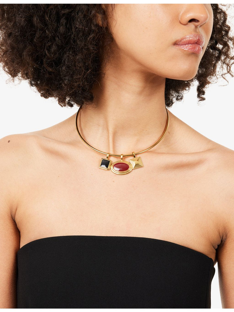 Heaven Mayhem Solene choker bundle in 18ct gold PVD (British brand)