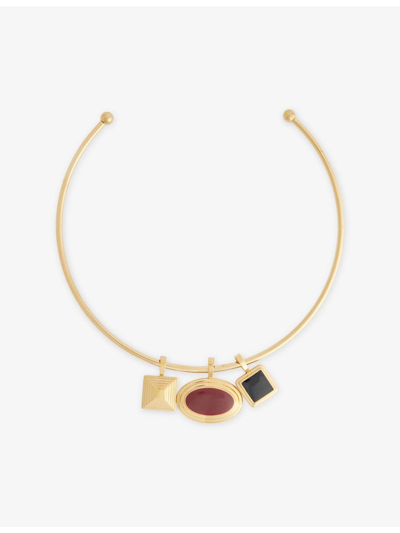 Heaven Mayhem Solene choker bundle in 18ct gold PVD (British brand)