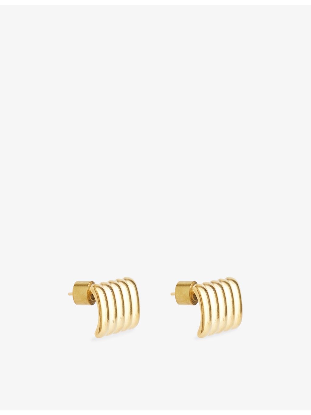 Heaven Mayhem 18ct gold PVD plated earrings, UK version