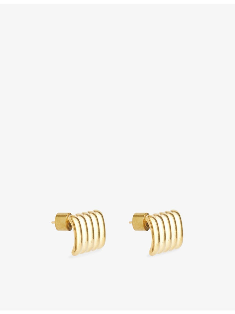 Heaven Mayhem 18ct gold PVD plated earrings, UK version