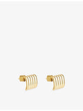Heaven Mayhem 18ct gold PVD plated earrings, UK version