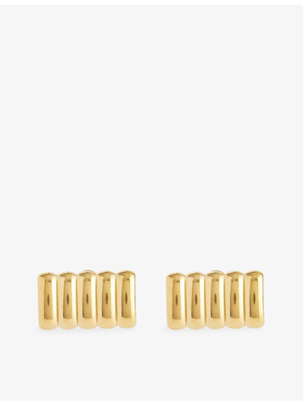 Heaven Mayhem 18ct gold PVD plated earrings, UK version