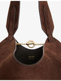 KHAITE Lotus Mini leather tote bag (British brand)