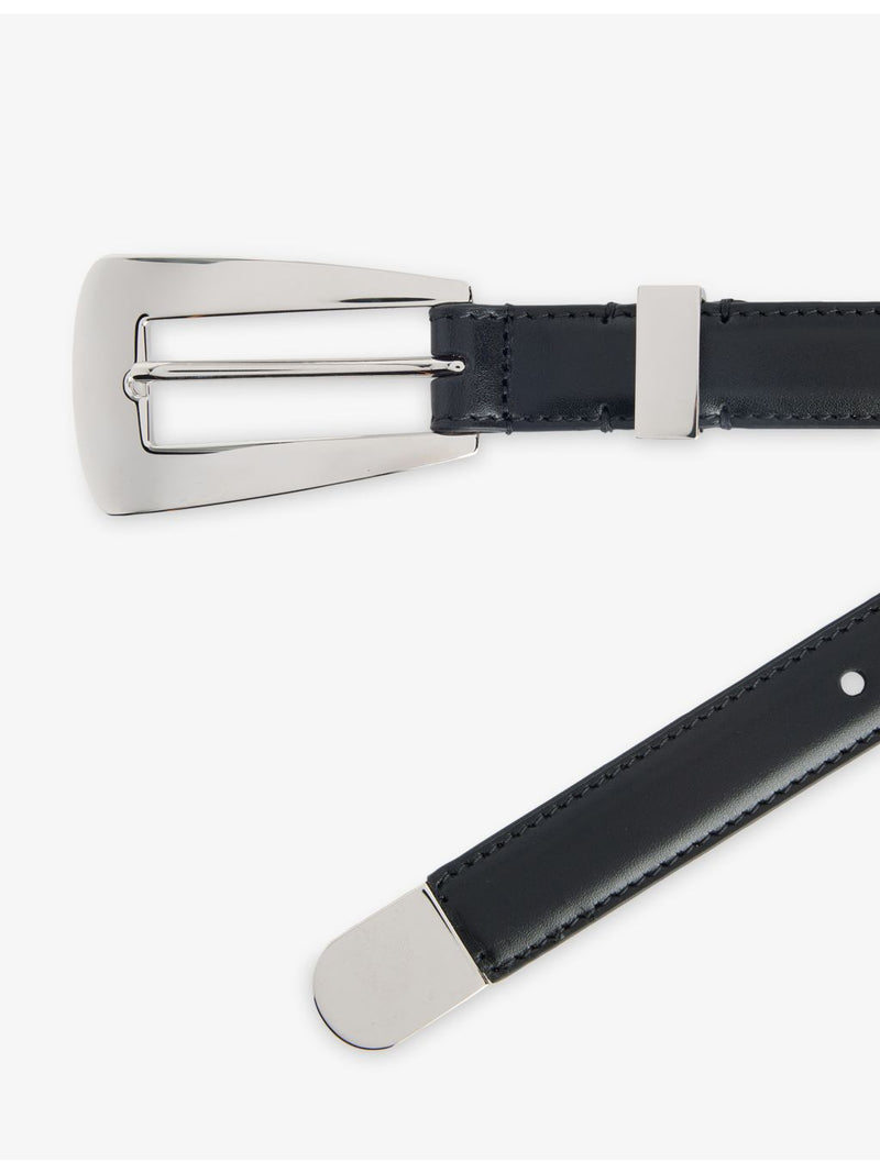 KHAITE Lucca buckle leather belt 97cm - British product