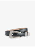 KHAITE Lucca buckle leather belt 97cm - British product