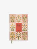 Papier floral patchwork A5 address book (British brand)