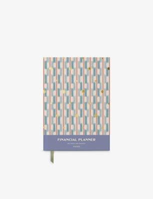 Papier Starry Ikat A5 finance planner - British product