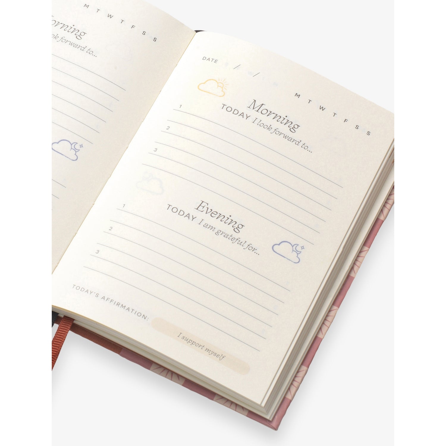 Papier Star A6 hardcover gratitude journal (British brand)