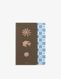 Papier stitch bound notebooks set of two A5 lined pages (British brand)