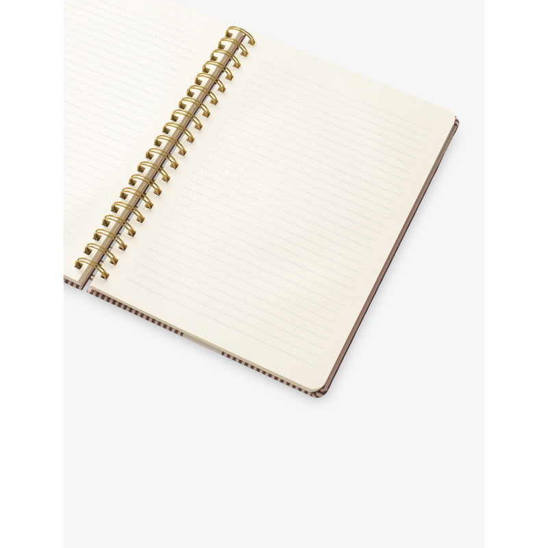 Papier Striped In Bloom B5 spiral notebook (British brand)